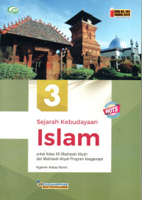 Image of Sejarah Kebudayaan Islam 3 Untuk Kelas XI Madrasah Aliyah Dan Madrasah Aliyah Program Keagamaan.