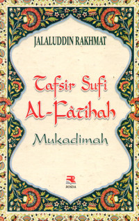 Image of Tafsir Sufi Al-Farihah Mukadimah