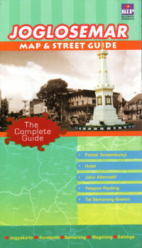 Image of Joglosemar: MAP & Street Guide