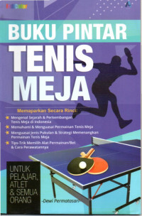 Image of Buku Pintar Tenis Meja
