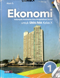 Image of Ekonomi : Untuk SMA/MA Kelas X