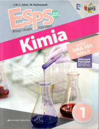 Image of ESPS Kimia  Untuk SMA / MA Kelas 1
