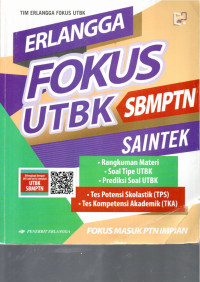 Image of FOKUS UTBK SBMPTN SAINTEK