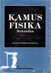 Image of Kamus Fisika Mekanika