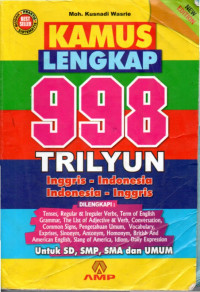 Image of Kamus Lengkap 998 Trilyun (Inggris-Indonesia / Indonesia-Inggris)