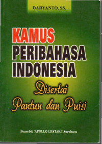 Image of Kamus Peribahasa Indonesia Dilsertai Pantun dan Puisi