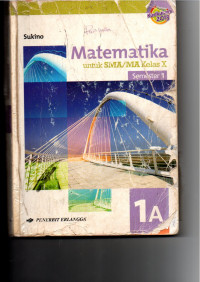 Image of Matematika Untuk SMA/MA Kelas X