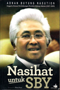 Image of Nasihat Untuk SBY