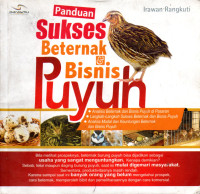 Image of Paduan sukses beternak bisnis burung puyuh