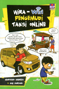 Image of Wira-wiri pengemudi taksi online