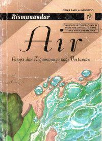 Image of Air Fungsi dan kegunaan bagi Pertanian